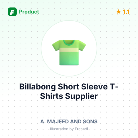 Billabong Short Sleeve T-Shirts – summary card, no photo uploaded yet