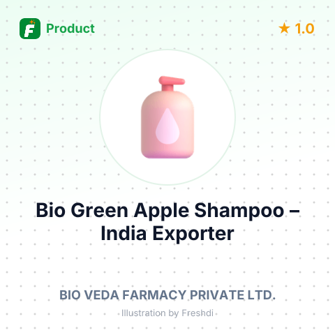 Bio Green Apple Shampoo – summary card, no photo uploaded yet