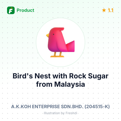 Bird's Nest with Rock Sugar – summary card, no photo uploaded yet