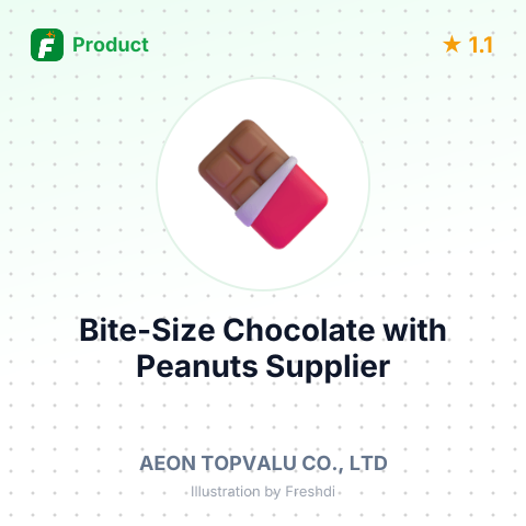 Bite-Size Chocolate with Peanuts – summary card, no photo uploaded yet