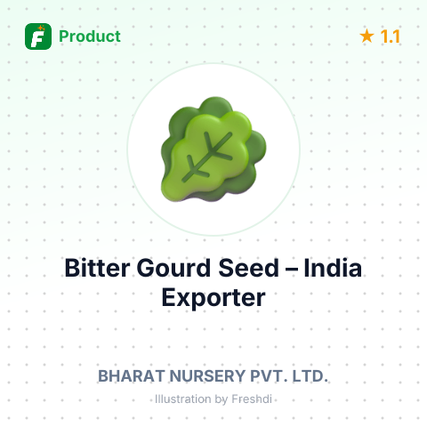 Bitter Gourd Seed – summary card, no photo uploaded yet