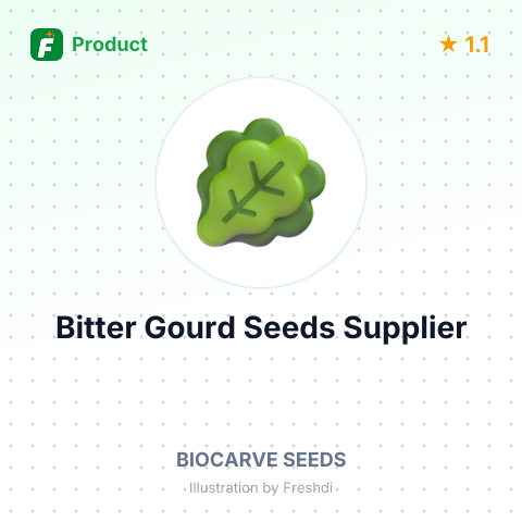 Bitter Gourd Seeds – summary card, no photo uploaded yet