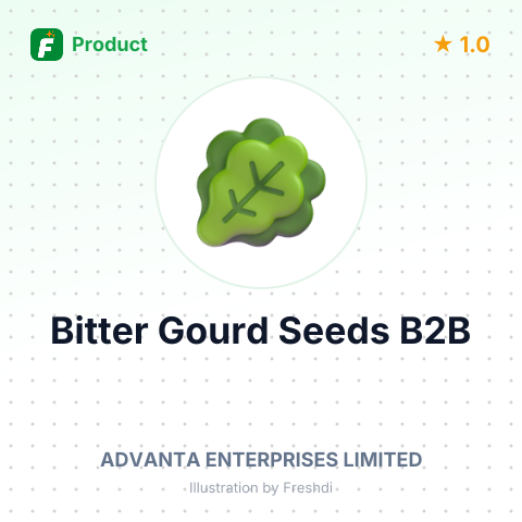 Bitter Gourd Seeds – summary card, no photo uploaded yet