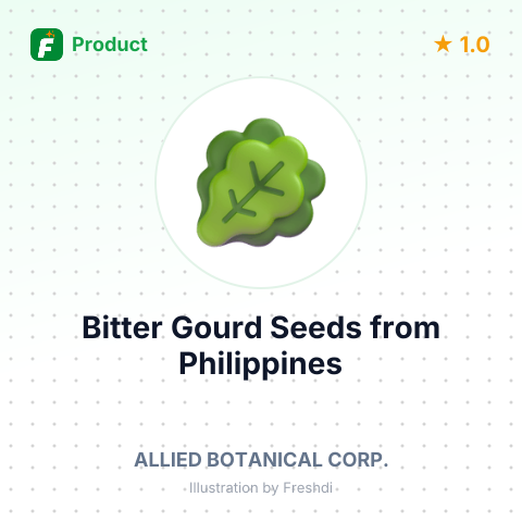 Bitter Gourd Seeds – summary card, no photo uploaded yet