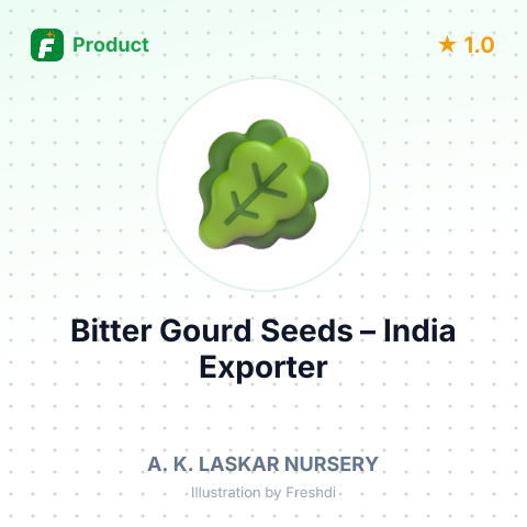 Bitter Gourd Seeds – summary card, no photo uploaded yet