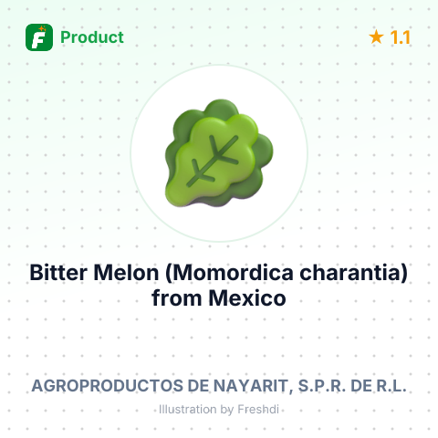 Bitter Melon (Momordica charantia) – summary card, no photo uploaded yet