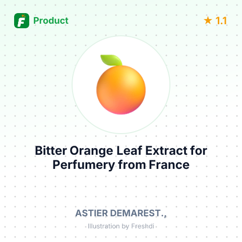 Bitter Orange Leaf Extract for Perfumery – summary card, no photo uploaded yet