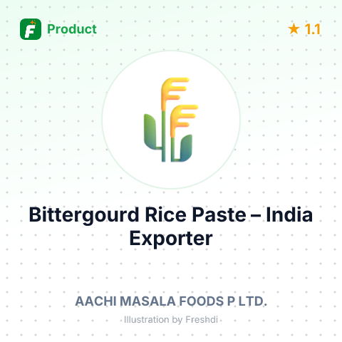 Bittergourd Rice Paste – summary card, no photo uploaded yet