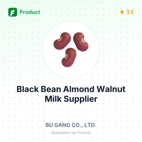 Black Bean Almond Walnut Milk – summary card, no photo uploaded yet