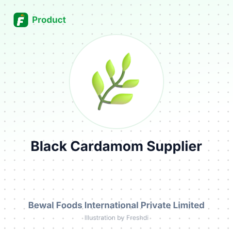 Black Cardamom – summary card, no photo uploaded yet