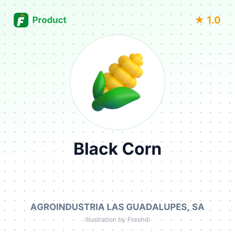 Black Corn – summary card, no photo uploaded yet