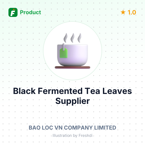 Black Fermented Tea Leaves – summary card, no photo uploaded yet