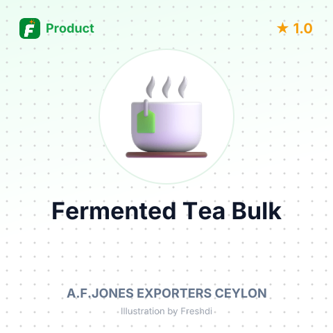 Black Fermented Tea – summary card, no photo uploaded yet
