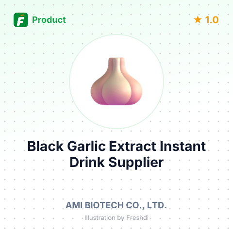 Black Garlic Extract Instant Drink – summary card, no photo uploaded yet