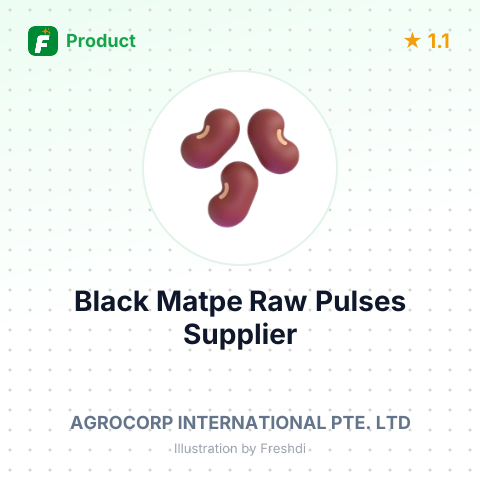 Black Matpe Raw Pulses (Urad) – summary card, no photo uploaded yet