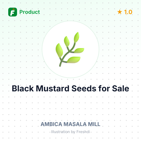 Black Mustard Seeds – summary card, no photo uploaded yet