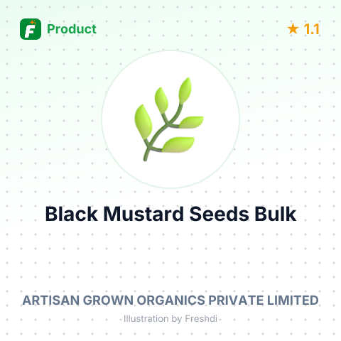 Black Mustard Seeds – summary card, no photo uploaded yet