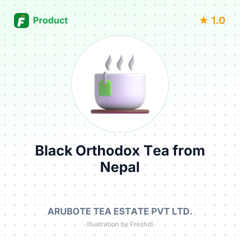 Black Orthodox Tea – summary card, no photo uploaded yet