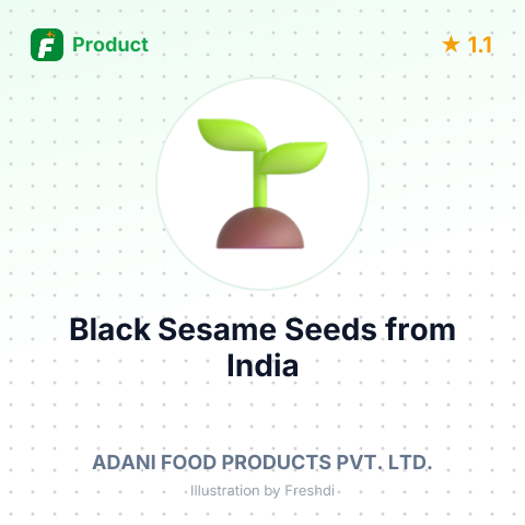 Black Sesame Seeds – summary card, no photo uploaded yet