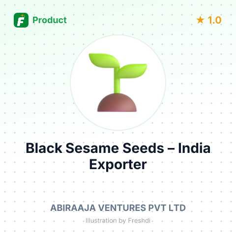 Black Sesame Seeds – summary card, no photo uploaded yet