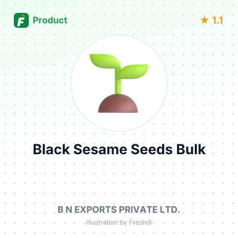 Black Sesame Seeds – summary card, no photo uploaded yet