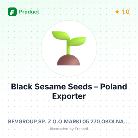 Black Sesame Seeds – summary card, no photo uploaded yet