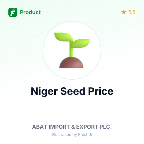 Black Shiny Niger Seed – summary card, no photo uploaded yet