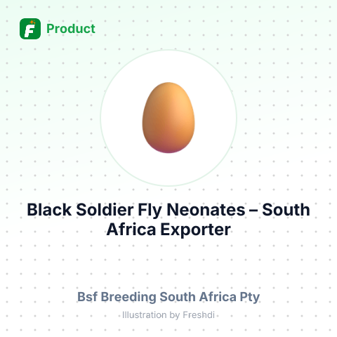 Black Soldier Fly (BSF) Neonates – summary card, no photo uploaded yet