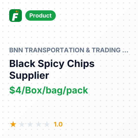 Black Spicy Chips – summary card, no photo uploaded yet