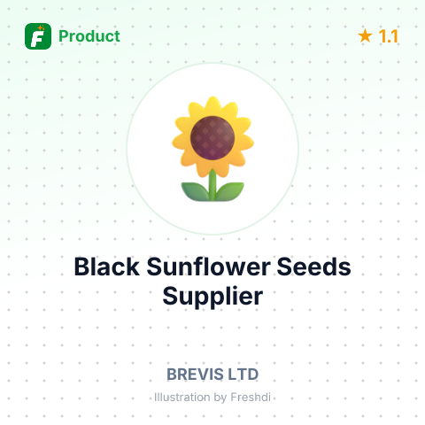 Black Sunflower Seeds – summary card, no photo uploaded yet