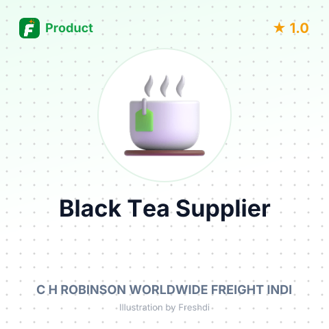 Black Tea – summary card, no photo uploaded yet