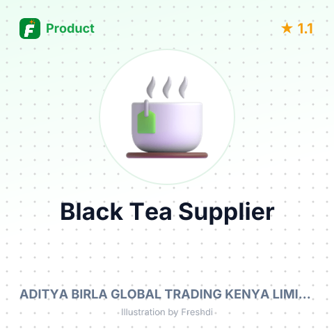Black Tea (Dust) – summary card, no photo uploaded yet