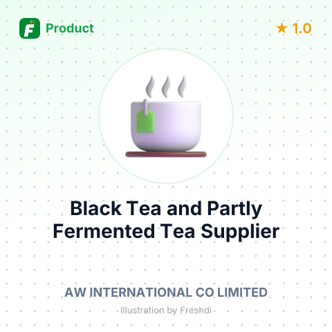 Black Tea (Fermented) and Partly Fermented Tea – summary card, no photo uploaded yet