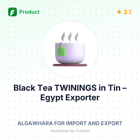 Black Tea TWININGS in Tin – summary card, no photo uploaded yet