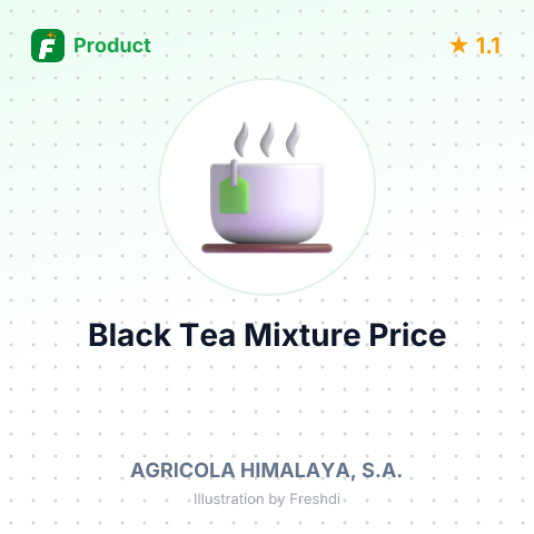 Black Tea and Cinnamon Mixture – summary card, no photo uploaded yet