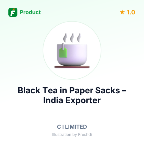 Black Tea in Paper Sacks – summary card, no photo uploaded yet