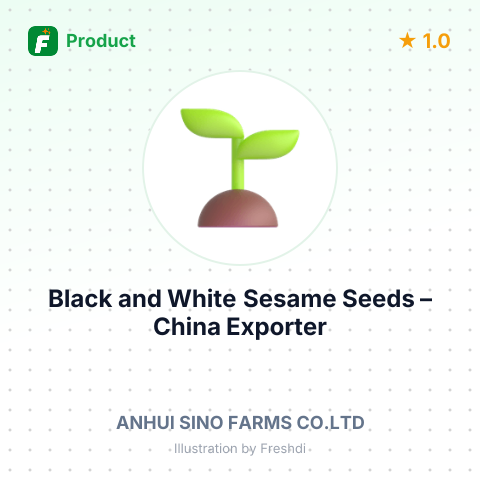 Black and White Sesame Seeds – summary card, no photo uploaded yet