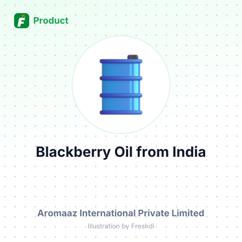 Blackberry Oil – summary card, no photo uploaded yet