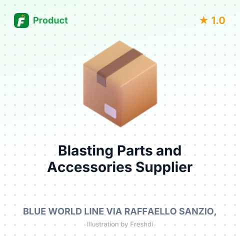 Blasting Parts and Accessories – summary card, no photo uploaded yet