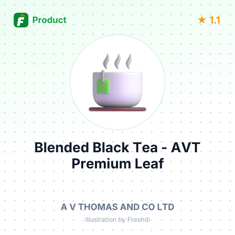Blended Black Tea - AVT Premium Leaf – summary card, no photo uploaded yet
