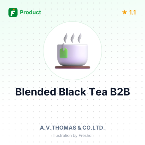 Blended Black Tea (Dust Tea) – summary card, no photo uploaded yet