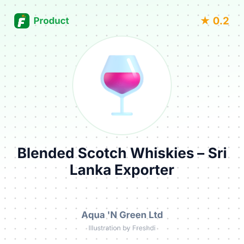 Blended Scotch Whiskies – summary card, no photo uploaded yet