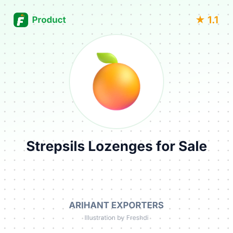 Blister Strepsils Lozenges - Orange – summary card, no photo uploaded yet