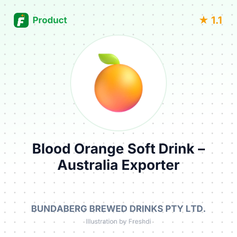 Blood Orange Soft Drink – summary card, no photo uploaded yet