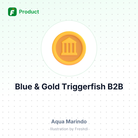 Blue & Gold Triggerfish – summary card, no photo uploaded yet