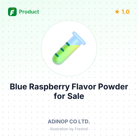 Blue Raspberry Flavor Powder – summary card, no photo uploaded yet
