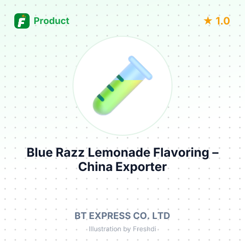 Blue Razz Lemonade Flavoring – summary card, no photo uploaded yet
