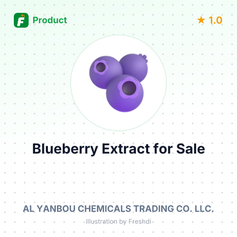 Blueberry Herbal Extract – summary card, no photo uploaded yet