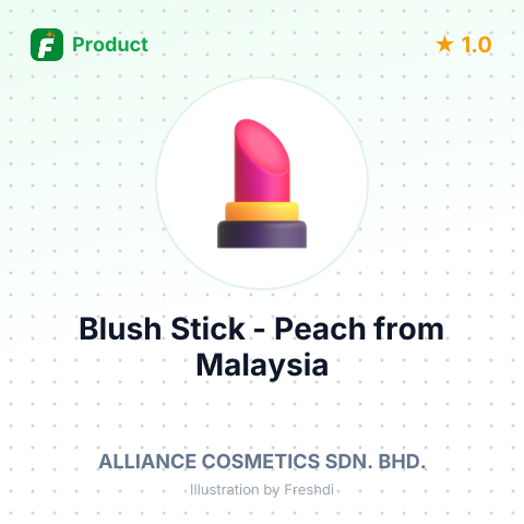 Blush Stick - Peach – summary card, no photo uploaded yet
