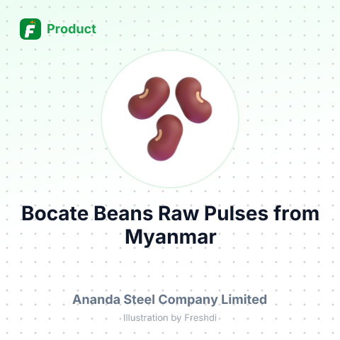 Bocate Beans Raw Pulses – summary card, no photo uploaded yet